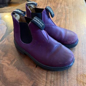 Purple Blundstone boots for toddlers (Size 9)
